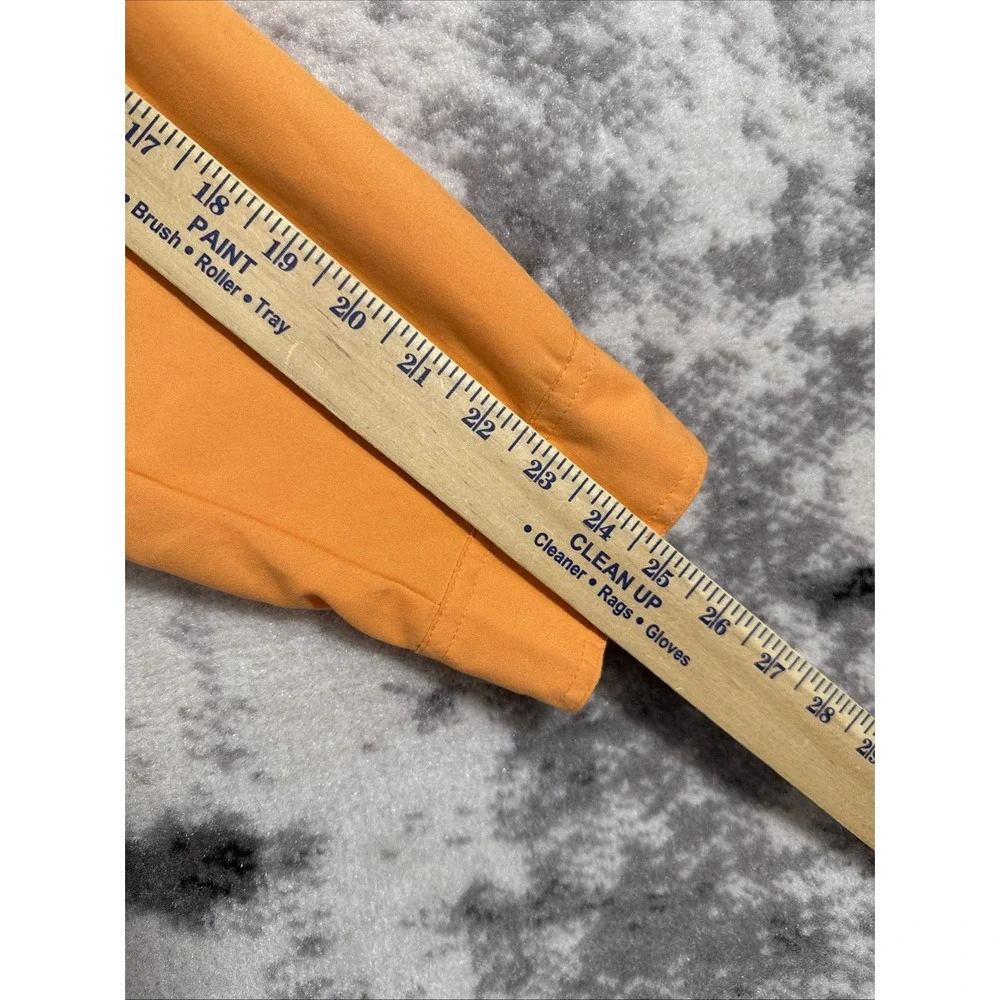 Bimini Bay Shirt Mens Size Extra Large Orange Pockets Fishing Performance‎